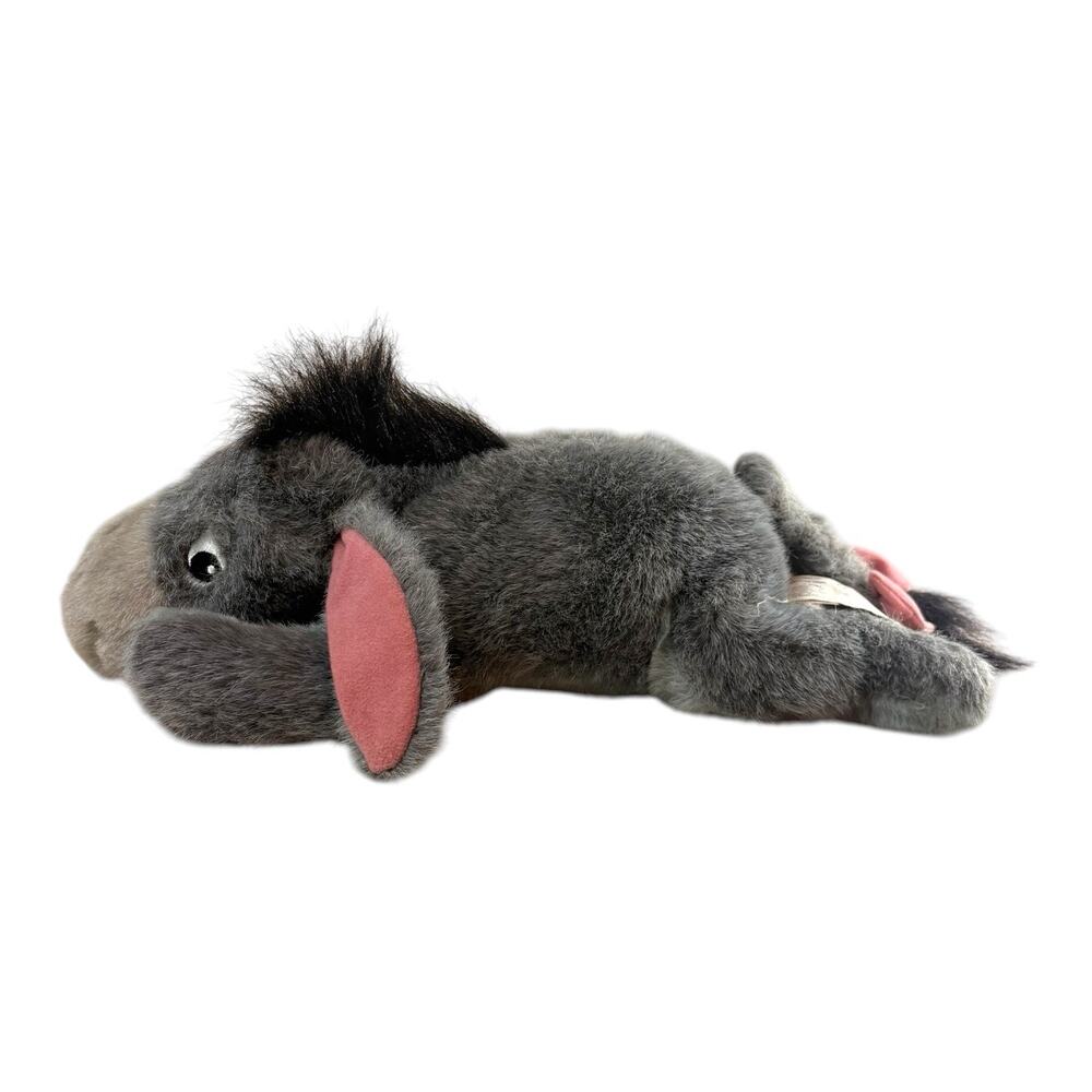 Vintage 1997 Disney Store Eeyore Donkey Stuffed Animal Plush Removable Tail 14"